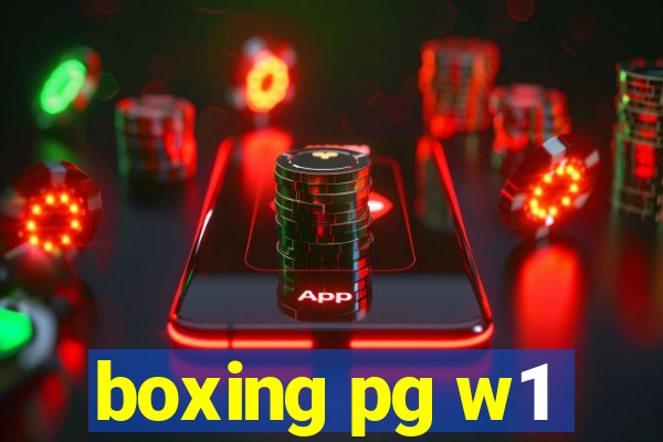 boxing pg w1